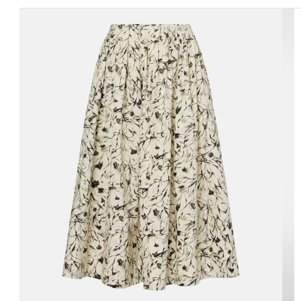NEW Proenza Schouler White Label Austin Skirt 6 Poplin 100% Cotton MSRP $423